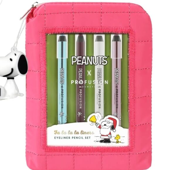 Profusion Cosmetics X Peanuts Fa La La La Liners Eyeliner Pencil Set - Picture 2 of 8